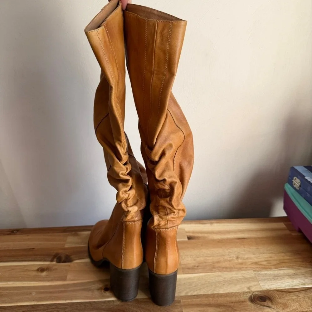 Free People Elle Tall Slouch Boots NEW